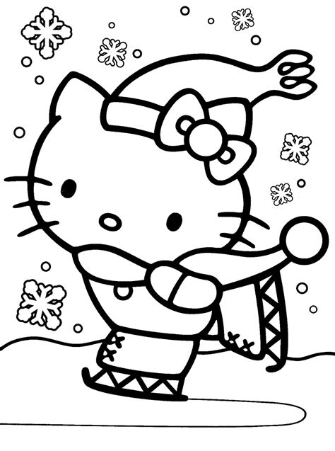 Dibujos Sin Colorear Dibujos De Hello Kitty Para Colorear Reverasite
