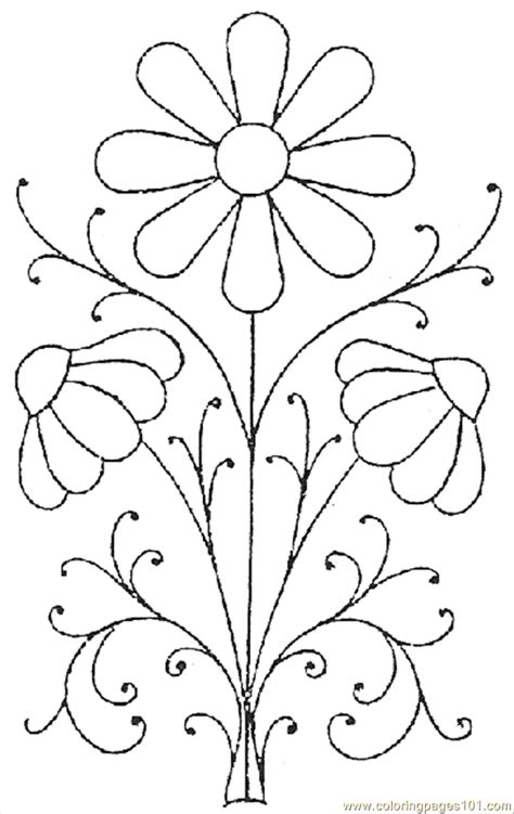 Free Printable Flower Stencil Designs And Templates