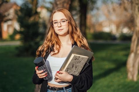 Premium Photo Choosing A University College Female College Student