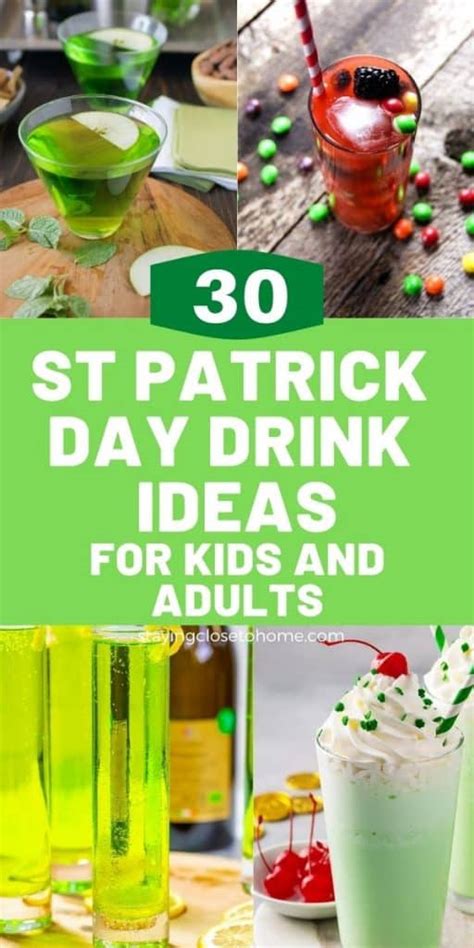 St Patricks Day Drinks Ideas Staying Close To Home