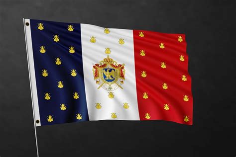 Napoleon Bonaparte French Empire Flag Banner Historical Flags High