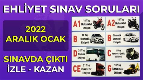 Sinav Kazandiriyoruz Aralik Ehl Yet Sinavi Sorulari Ikmi