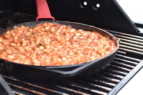 Grilled Bbq Baked Beans Thyme And Love