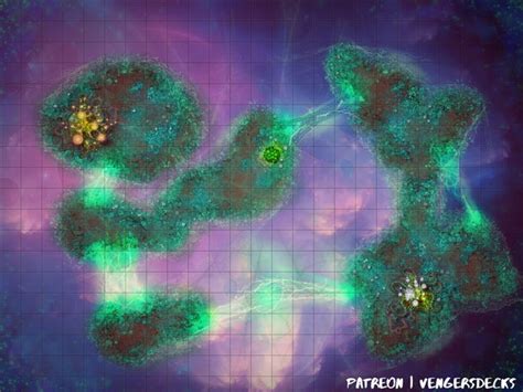Astral Islands Map Pack 40x30 2k Oc Art Rbattlemaps