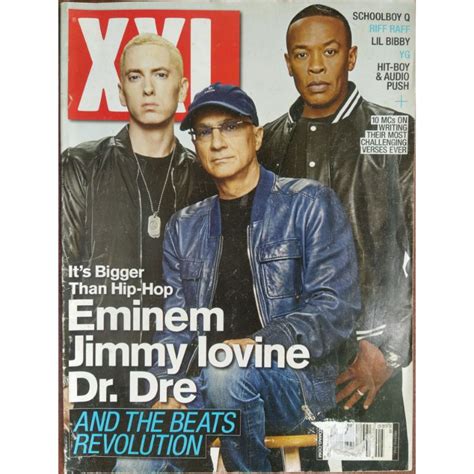 Xxl Magazine Eminem Jimmy Lovine Dr Dre Cover Preloved Shopee