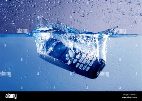 Cell Phone Dropped In Water Hi Res Stock Photography And Images Alamy