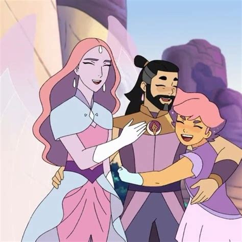 Queen Angella King Micah And Glimmer She Ra Princess Of Power