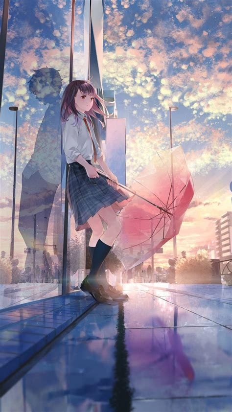 117 Anime Girl Rain Wallpaper Hd Images Myweb