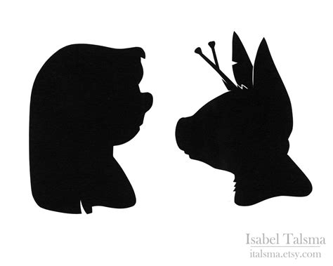 Lilo And Stitch Disney Silhouette Set 3500 Via Etsy Disney I