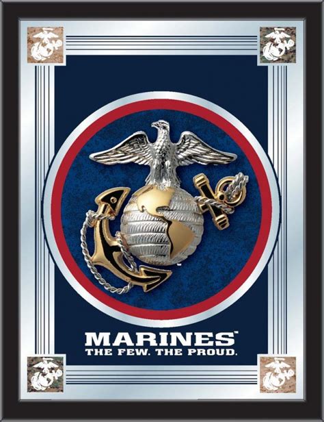 Us Marine Corps Logo Mirror