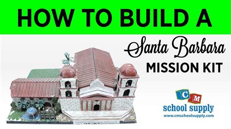 How To Build A Santa Barbara Mission Kit Youtube