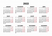 Calendario 2022 Para Imprimir Grande – Calendario Gratis