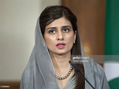 Pakistan Foreign Minister Hina Rabbani Khar Speaks At A Joint Press News Photo Getty Images