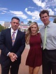 Michael Cole, Renee Young and JBL at The Famous Las Vegas sign in Las ...