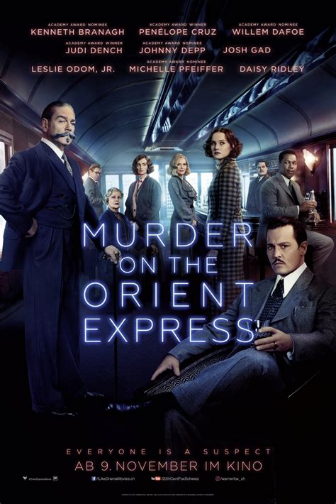 New Trailer For Murder On The Orient Express Read Read