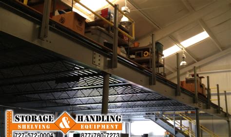 Mezzanine Installation Storage And Handling