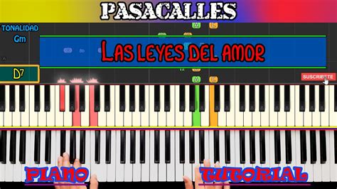 Pasacalles Las Leyes Del Amor Piano Tutorial Midi 🎹 Acordes Chordify