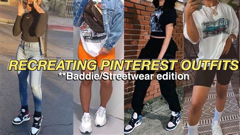 Recreating Pinterest Outfits 2020 Streetwear Editionsheindazzling D