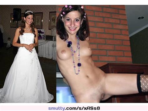Dressedundressed Bride Onoff Beforeafter Smutty Hot Sex Picture
