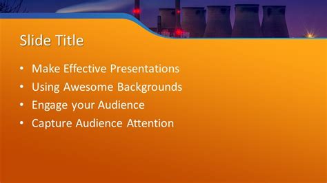 Download free powerpoint templates and powerpoint backgrounds to deliver your next presentations (timelines, roadmap, diagrams and more). Free Industrial Plant PowerPoint Template - Free ...