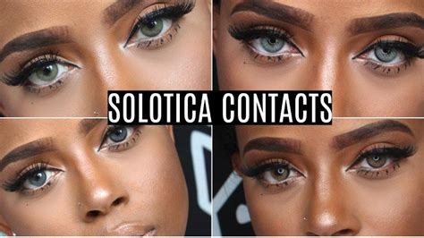 Solotica Lenses Dark Eyes Best Colored Contacts Colored Contacts