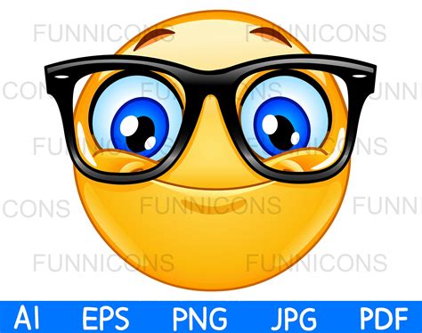 Smiley With Glasses Emoji