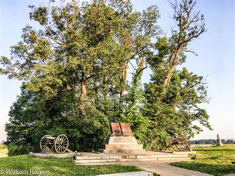 High Water Mark Gettysburg Battlefield Photograph By William E Rogers