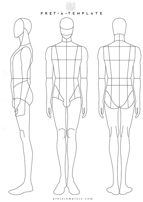 Roblox Body Outline Template