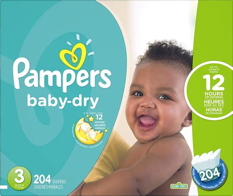 Pampers Baby Dry Disposable Diapers Size 3 Old Version Amazonca