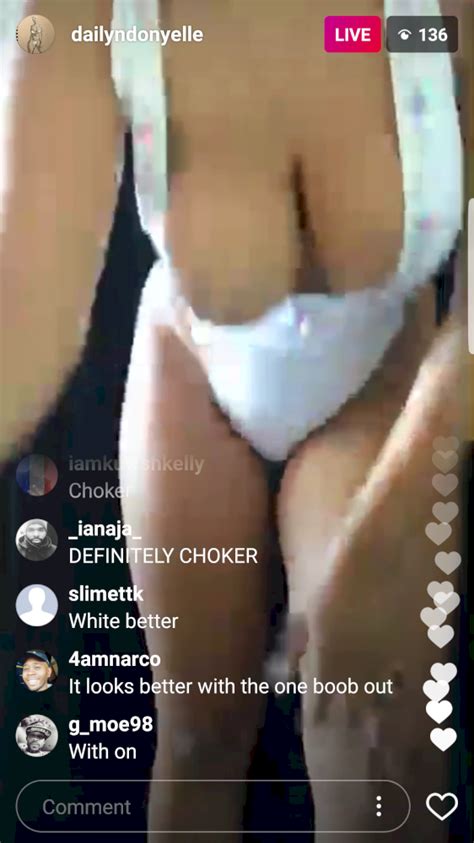 Remember When Xodailyn Dailyndonyelle Nip Slip On IG Live ShesFreaky