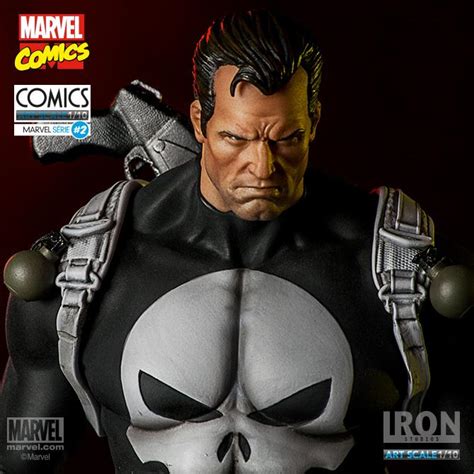 The Punisher And Magneto Statues By Iron Studios