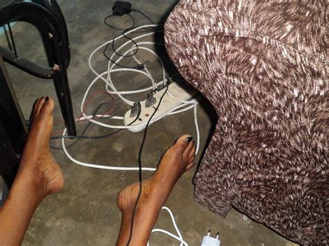 photos ghanaian girl killed by electrocution while using cell phone connected to power bank