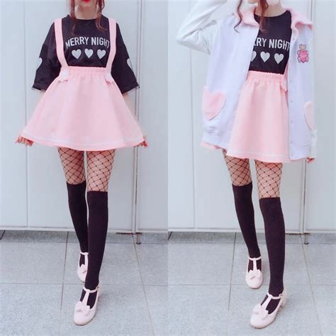 cute stretchy kitty skirt san51 in 2020 kawaii clothes harajuku fashion pastel fashion