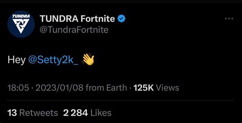 Tundra Fortnite On Twitter You Thought We Were Joking In January