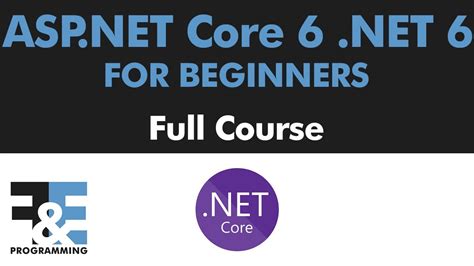 Asp Net Core Net For Beginners Full Course Youtube