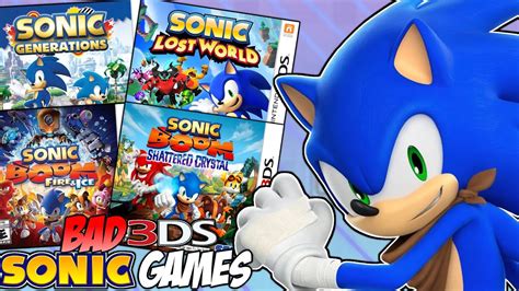 The 3ds Had No Good Sonic Games Youtube