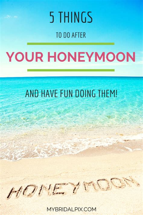 Fun Things Your Really Need To Do After Your Honeymoon