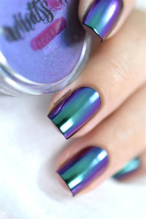 multichrome mirror nails ft what s up nails alchemy powder [video tutorial] ongles miroir