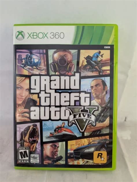 Grand Theft Auto V Gta 5 Microsoft Xbox 360 2013 2 Discs 1099
