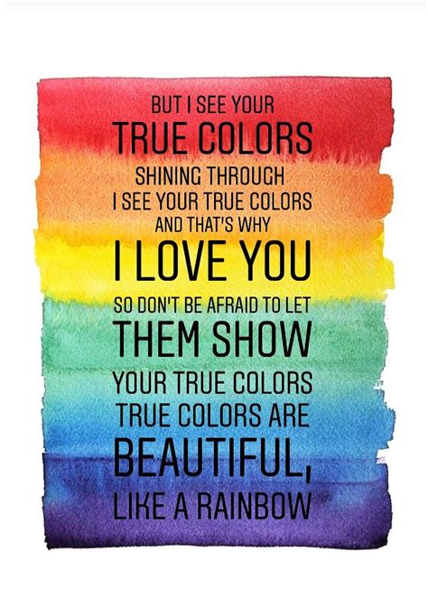 True Colors Cyndi Lauper Citazioni