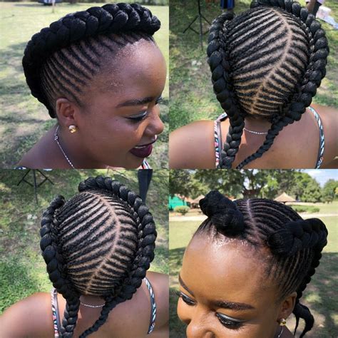 Freehand Cornrows Hair Styles Cornrow Hairstyles African Braids