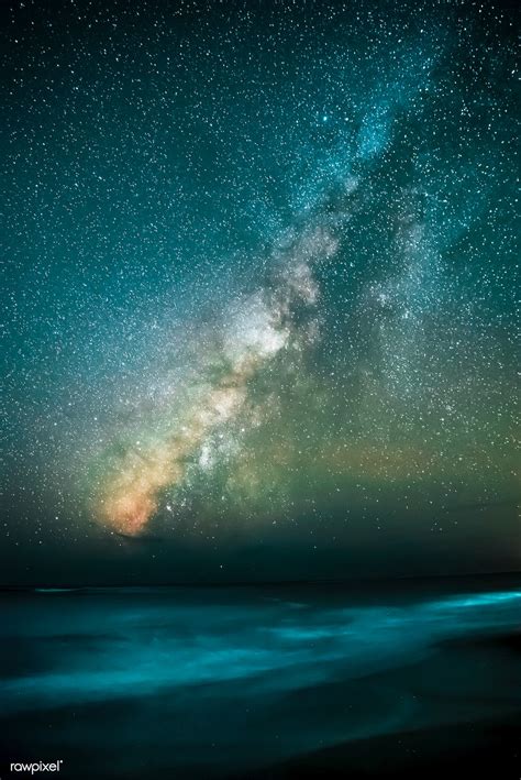 Milky Way In Night Sky Free Stock Photo 429776