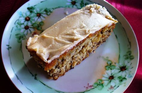 Alternately add flour mixture and banana mixture to butter mixture; Banana Nut Cake with Black Walnut Frosting Recipe by Lynne ...