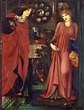 Fair Rosamund and Queen Eleanor posters & prints by Edward Burne-Jones
