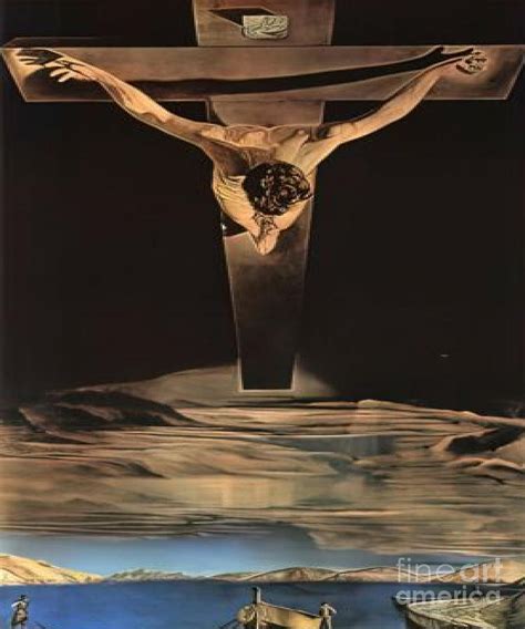 Crucifixion Salvador Dali Painting By Salvador Dali Pixels