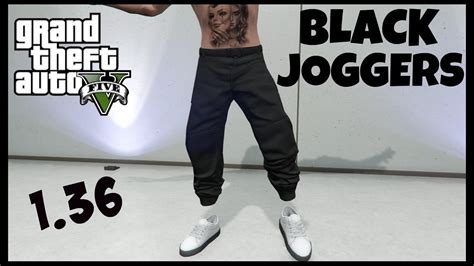 Gta 5 Online How To Get Black Joggers Easy Method Youtube