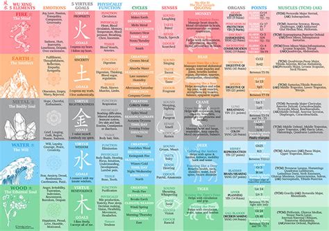 Meridian Reference Chart Etsy