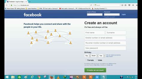 How To Login Facebook Without Password Youtube