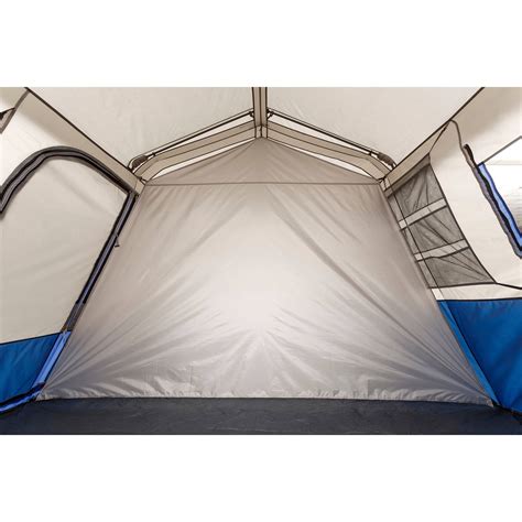 Keep your gear organized with two oversized gear organizers. Ozark Trail 10 Person 2 Room Instant Cabin Tent | eBay