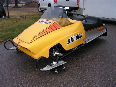 1978 Ski Doo 440 Sm Clone Vintage Sled Snowmobile Snow Sled